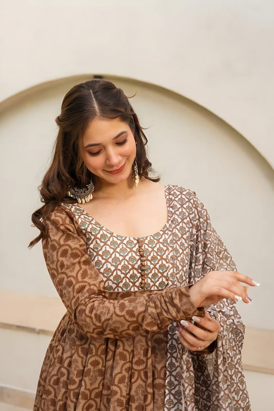 Desirable Woman Anarkali Ensemble